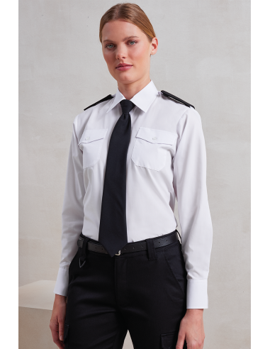 PRE-PR310-Womens Long Sleeve Pilot Shirt